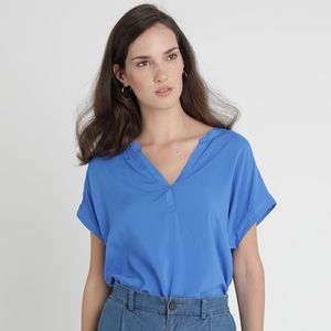 Gap Dolman Blouse in Blue Allure (XL)
